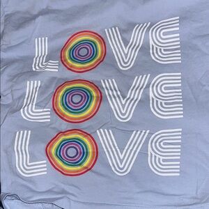 EUC Jantzen Pride Blue Tee